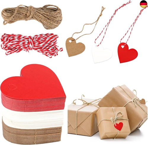 Geschenkanhänger kraftpapier - geschenkanhänger,