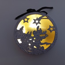 * Deko - Auhänger, Weihnachten * verschiedene Modelle, beleuchtet, Ø 11 cm, neu