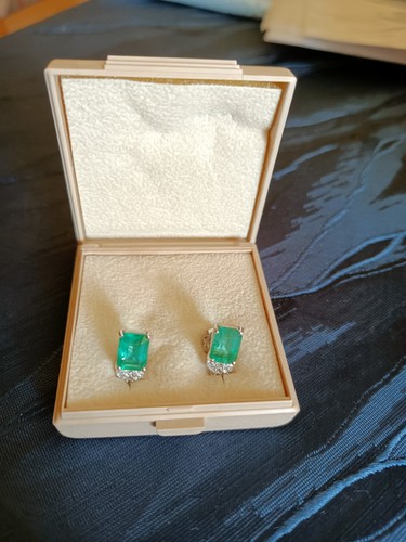 1paar ohrstecker 18ct - ohrstecker,