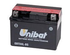 UNIBAT CBTX4L-BS 12V 4Ah
