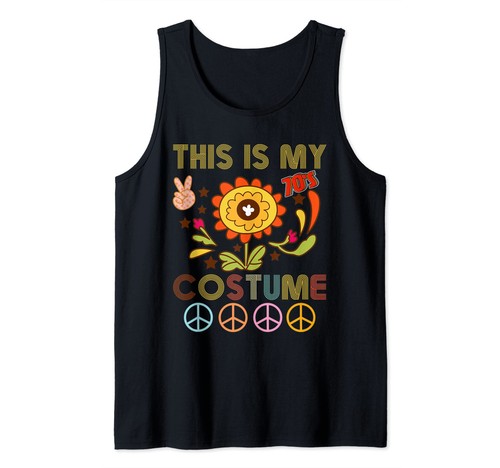 70er jahre kostüm tank top - jahre,