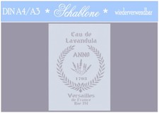 Schablone-Vintage-Shabby-A4-A3