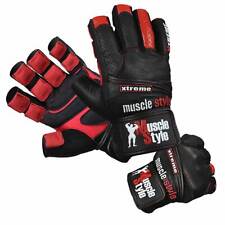 MuscleStyle X-Treme Fitnesshandschuhe Training Sport Halbefingerhandschuh