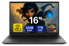 Difinity Gaming Notebook 16 Zoll | Ryzen 9 6900HX | 32GB RAM | 1TB SSD | Win 11