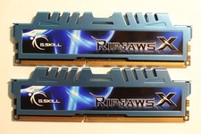 G.Skill, Ripjaws, blau, RAM 16GB, DDR3, Dual-Channel, 2x8GB, 1600Mhz