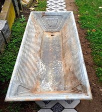 zinkwanne eckig  ungewöhnlich