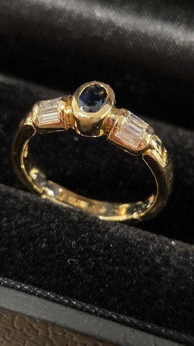 Ring 750 18k - , goldschmuck