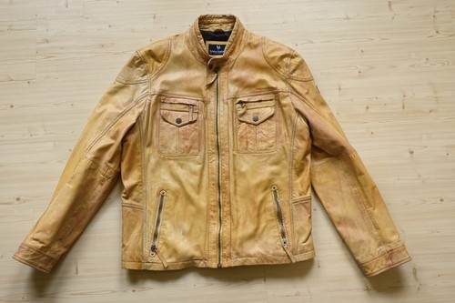 Lederjacke bikerstyle bruno - bikerstyle,,