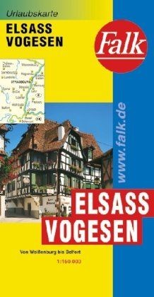 Falk urlaubskarte elsass - falk,