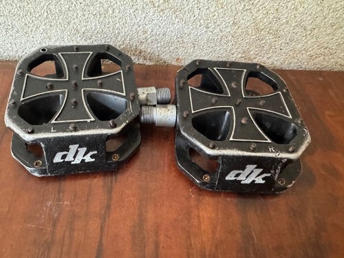 Iron cross bmx pedals - cross, pedals.