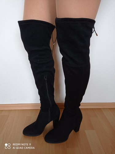 Stiefel damen schwarz - 39,