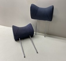 Mercedes W123 S123 Kopfstütze Vorne Hasenohr Basis Stoff 1. Serie Blau TOP