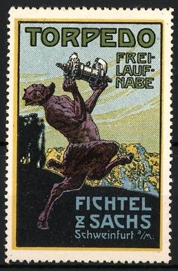 Reklamemarke schweinfurt - reklamemarke, a