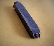 Schlagstempel 6 mm  DBV  Schweißerstempel Signatur Punzier Stempel Schlagzahl 