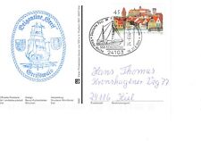 Brigantine Greif Heimathafen Greifswald Kieler Woche Sonderstempel 2004