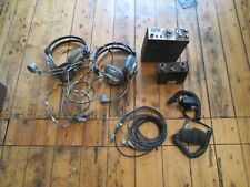 alte Gegensprechanlage aus Rallyefahrzeug der 70er Jahre Konvolut