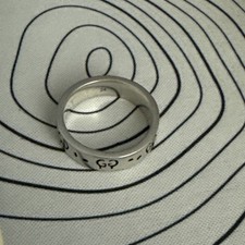 Gucci Ghost Ring Größe 64 Silber