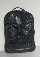 Skull Leather Rucksack Top