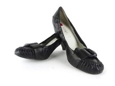 Högl Damen Schuhe Pumps Gr. 39 1/3 | UK 6 High Heels Echtleder schwarz (16265)
