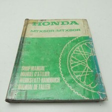 original Honda MTX 50 80 R Werkstatthandbuch Reparaturanleitung Handbuch MTX 50