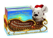 Bilderbücher im Schlitten mit