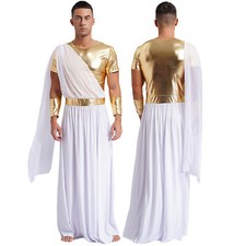 DE Herren Kostum Praise Dessous Adult Gladiator Kleid Fance Dress-up Cosplay