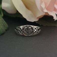 Keltischer Damen Silberring