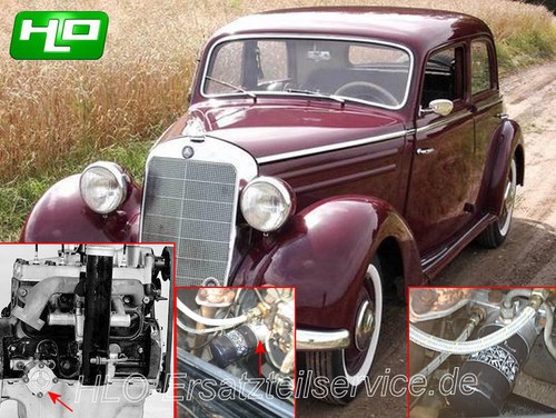 ölfilterumbausatz mercedes - ,