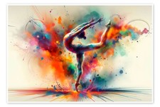 Poster Rhythmische Gymnastik