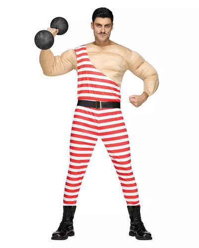 Vintage zirkus bodybuilder - zirkus,