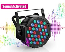 Glow 180W Akku RGB 36 LED PAR DMX512 Wiederaufladbar Wash Bühnenlicht Disco Club