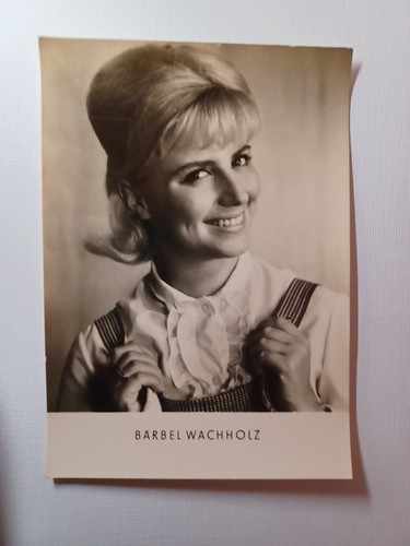 Bärbel wachholz foto ddr - wachholz, ak