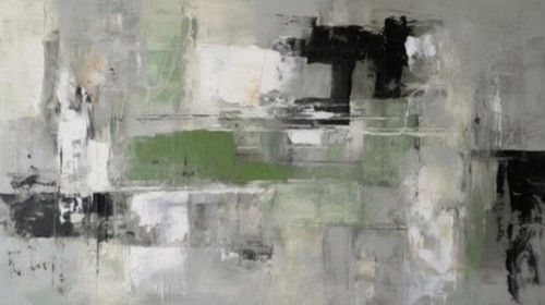 Wandbild der abstrakte - wandbild:,