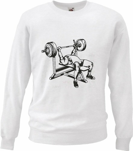 Sweatshirt bodybuilder mit - sweatshirt,