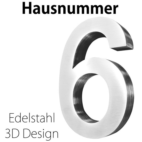 Edelstahl hausnummer cm - edelstahl,