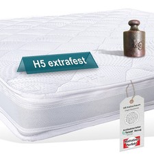 Boxspringbett Topper „Tokio KS“ feste Premium Matratzenauflage 12cm hoch H5