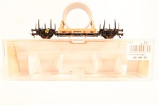 Fleischmann H0 5217 Tiefladewagen Uis DB mit Betonring beladen in OVP #B2