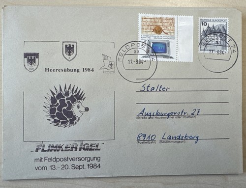 Bundeswehr feldpost - bundeswehr:,