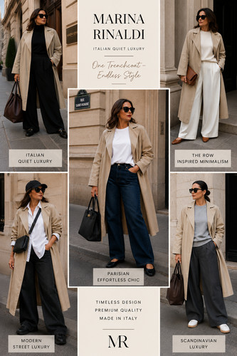 Marina rinaldi trenchcoat - rinaldi,