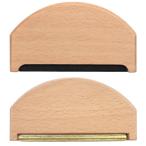 2er pack holz kaschmir kamm - 2er,