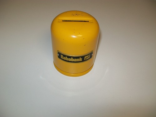 Rabobank spardose metall - spardose,
