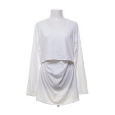 Boob, Still-Top, Größe: XXL, Weiß, Baumwolle/Elasthan, Einfarbig, Damen #R5G