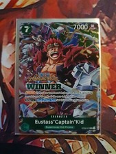 ONE PIECE TCG Eustass Captain Kid ST02-013 Winner Promo Englisch Near Mint 
