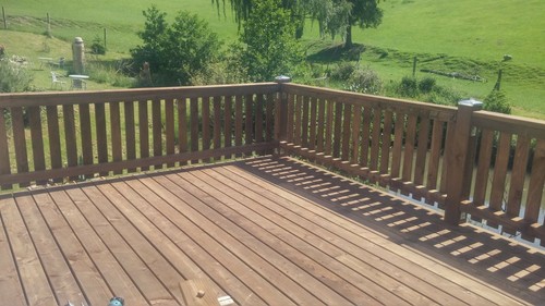 Balkon holzbalkon 50m x - balkon,
