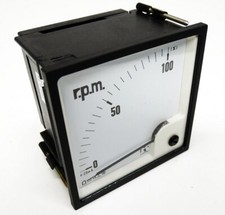 Rishabh PQ96 16055 Drehspulinstrument 4...20mA 0...100% rpm  -unused-