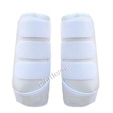 Fesselkopfgamaschen 4er Set weiss Gamaschen Grösse Vollblut o.Warmblut wählbar