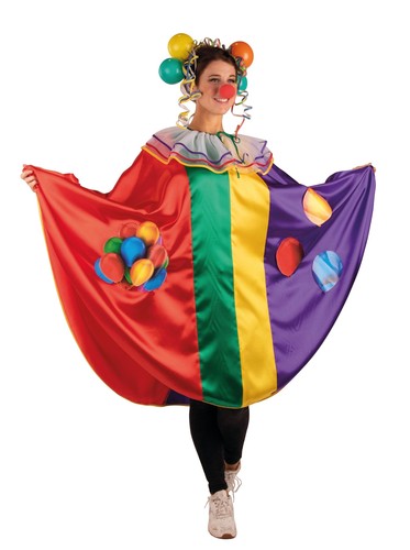 Clown cape mit - clown,