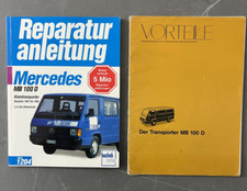 Mercedes MB 100 D Reparaturanleitung + Prospekte Vorteile MB100D Transporter
