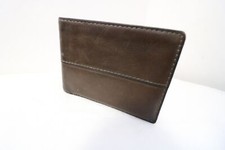 FOSSIL Unisex Geldbörse Portemonnaie Wallet Braun Leder guter Zustand