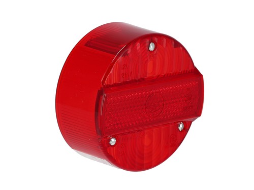 Rücklichtkappe rund rot - rund,,